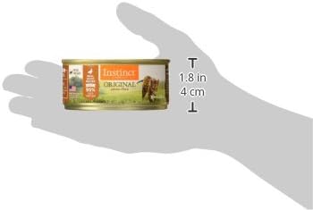 Pate Entrees, Wet Canned Cat Food, Real Duck, 5.5 Oz (12 Count)