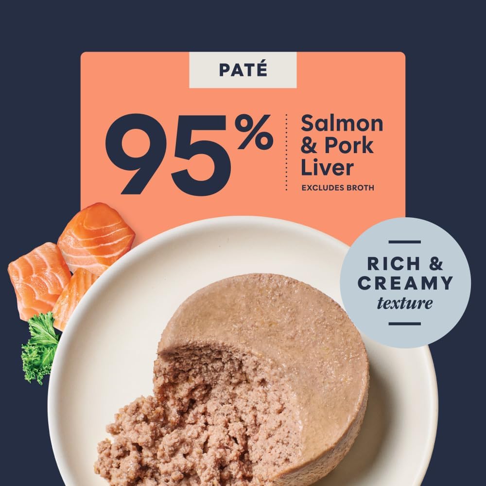 Original Grain Free Real Salmon Recipe Natural Wet Canned Cat Food by Nature'S Variety, 5.5 Oz. Cans (Case of 12)