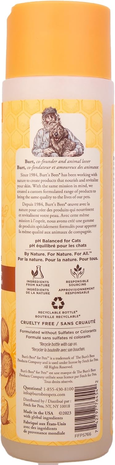 Hypoallergenic Cat Shampoo, Unscented, 10 Fl Oz, 2-Pk