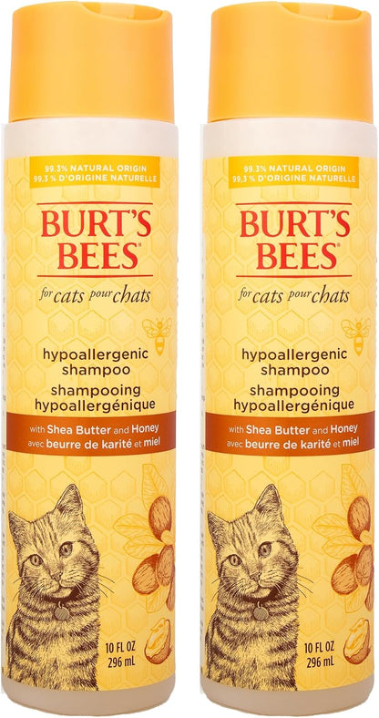 Hypoallergenic Cat Shampoo, Unscented, 10 Fl Oz, 2-Pk