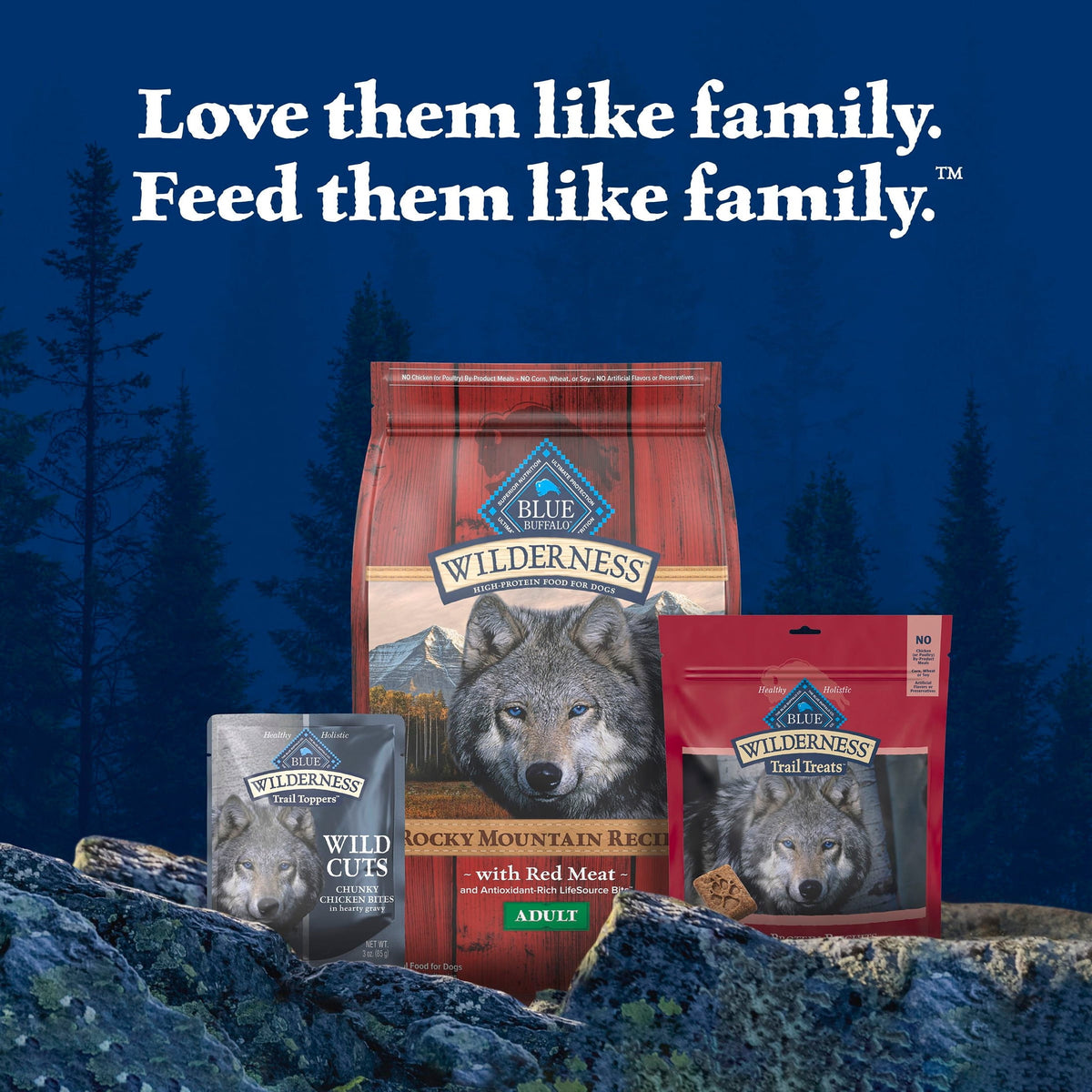 Wilderness Trail Toppers Wild Cuts Wet Dog Food, Chicken & Beef, 3Oz (12 CT)