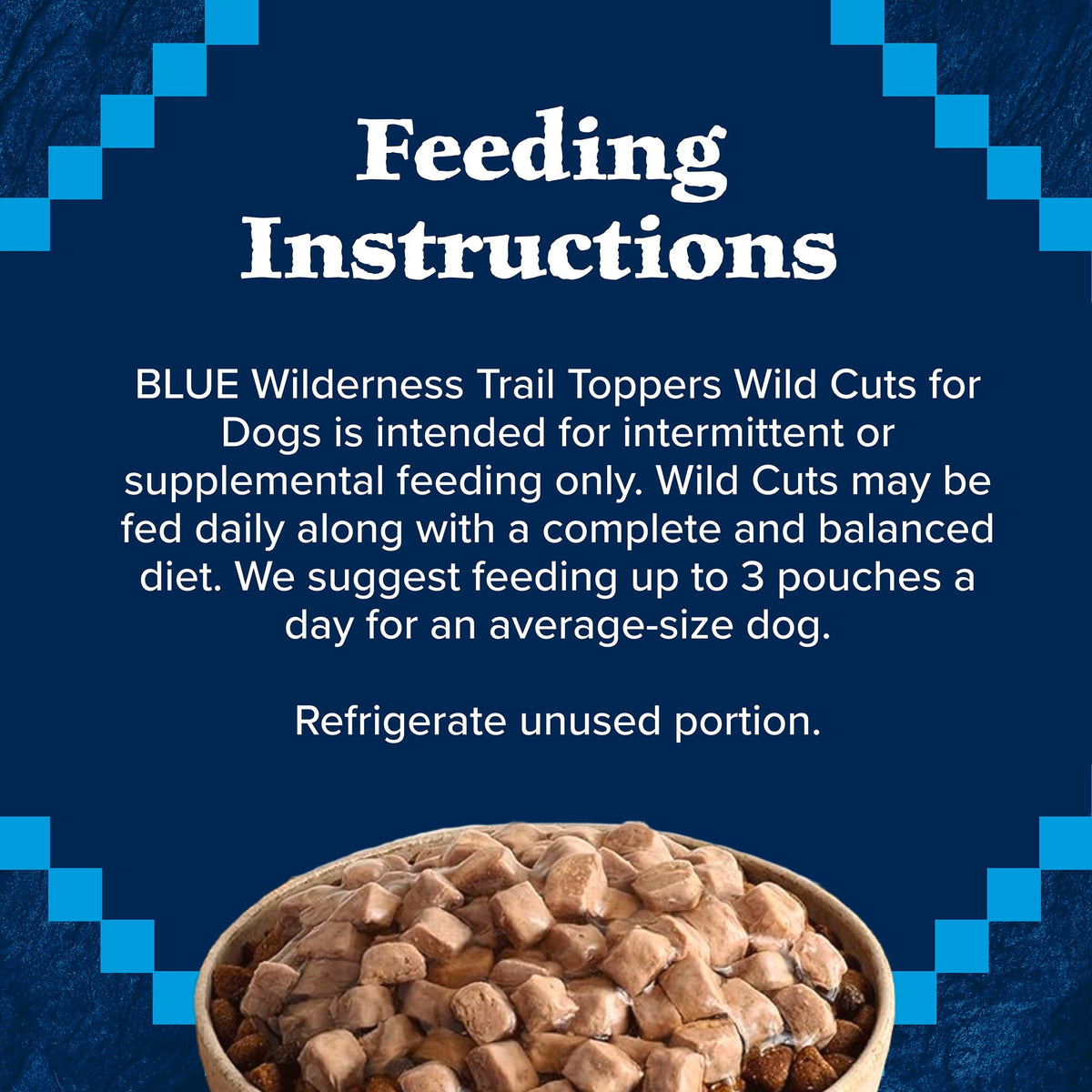 Wilderness Trail Toppers Wild Cuts Wet Dog Food, Chicken & Beef, 3Oz (12 CT)